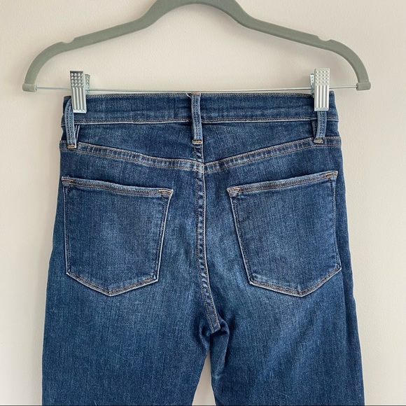 Frame Denim “le high straight” EUC Jeans sz 24 - Picture 8 of 11